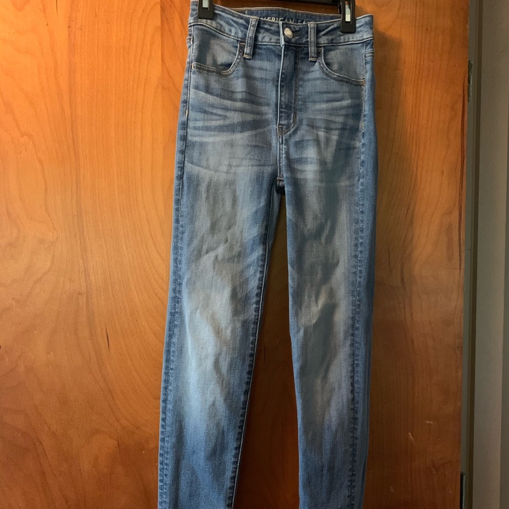stretchy american eagle jeggings